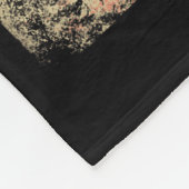 Funny Samurai Bigfoot Japanese Art Graphic Tee Ani フリースブランケット (角)