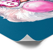 Funny Santa 67 Bubblegum Nk Christmas Six Seven Me ポスター (角)