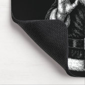 Funny Santa 6 7 Meme Design _ Christmas Math Humor マウスパッド (コーナー)