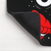 Funny Santa 6 7 Meme Six Seven Christmas 67 Italia マウスパッド (コーナー)