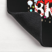 Funny Santa Bruh Baseball Christmas Xmas Meme Paja マウスパッド (コーナー)