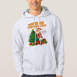 Funny Santa Christmas Hoodie – Unisex Holiday Gift パーカ