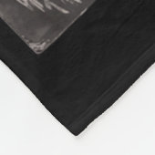 Funny Santa Claus Mugshot Christmas – Santa Xmas フリースブランケット (角)