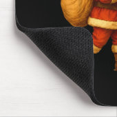 Funny Santa Claus Snow Diggity Bout To Bag It Up  マウスパッド (コーナー)