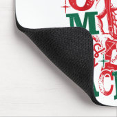 Funny Santa Claus Your Mom Like My Package Christm マウスパッド (コーナー)