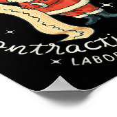 Funny Santa Gonna Find Out Who's Is Contracting To ポスター (角)