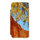 Funny Santa Hat Horse Christmas Incipio iPhoneウォレットケース (フォリオ 正面)