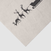 Funny santa 'I am coming' for sleigh 薄葉紙 (詳細)