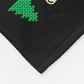 Funny Santa I Know You Didn't Floss Dentist Dental フリースブランケット (角)