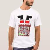 Funny Santa- I'm Fine. Everything is Fine Tシャツ (正面)