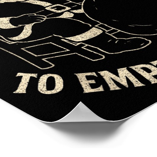 Funny Santa Needs Help To Empty His Sack Adult Hum ポスター (角)