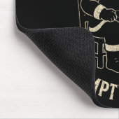 Funny Santa Needs Help To Empty His Sack Adult Hum マウスパッド (コーナー)