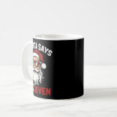 Funny Santa Says Six Seven Christmas 67 Meme Xmas  コーヒーマグカップ (正面左)