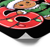 Funny Santa Stop 67 Gingerbread Six Seven Meme  ポスター (角)