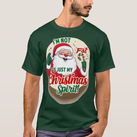 Funny Santa Tシャツ (正面)