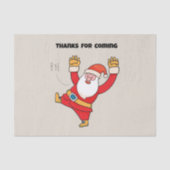 Funny santa thanks for coming 薄葉紙 (正面)