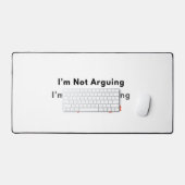 Funny Sarcastic デスクマット (キーボード&マウス)