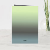 Funny Sarcastic Birthday Card シーズンカード (裏面)