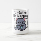 Funny Sarcastic Cat Lover コーヒーマグカップ (中央)