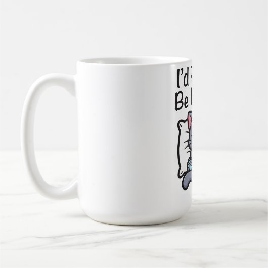Funny Sarcastic Cat Lover コーヒーマグカップ (左)