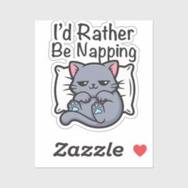 Funny Sarcastic Cat Lover シール