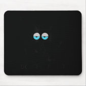 Funny Sarcastic Cat Meme I'm Here I'm Awake Don't  マウスパッド (正面)