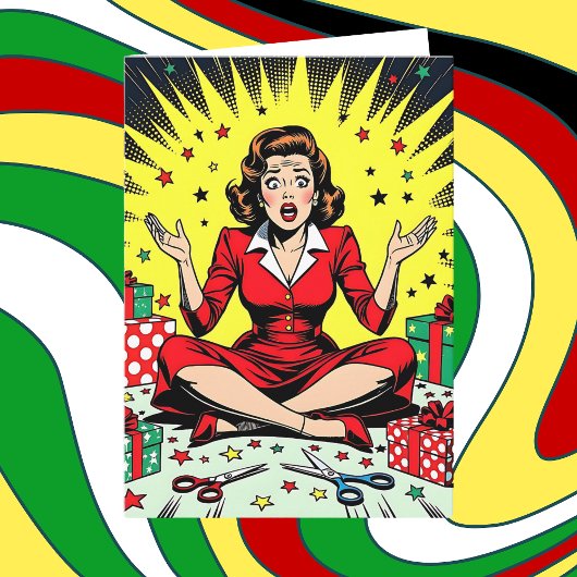 Funny Sarcastic Christmas Humor カード