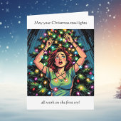 Funny Sarcastic Christmas Humor カード