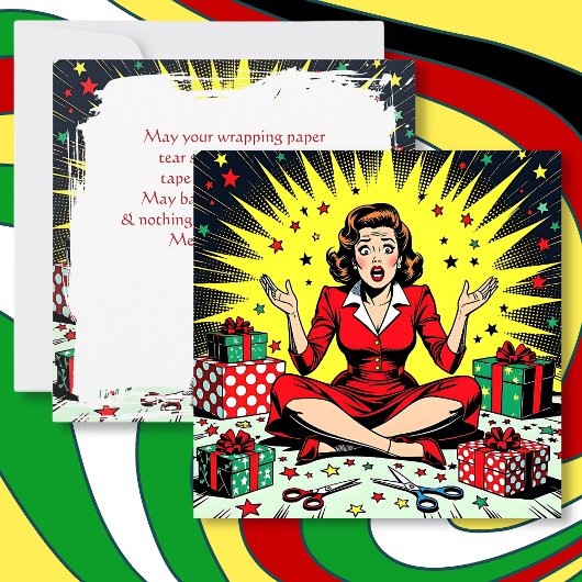 Funny Sarcastic Christmas Humor カード