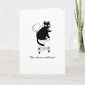 Funny & Sarcastic Congratulations on New Job Card カード (正面)