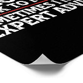 Funny Sarcastic Dad Joke Grandpa Of Course I Talk  ポスター (角)