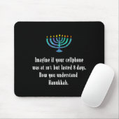 Funny Sarcastic Hanukkah Chanukah Cellphone Quote  マウスパッド (マウス)