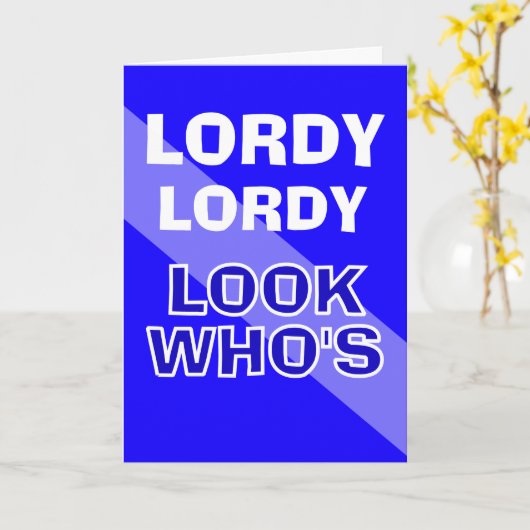 Funny sarcastic happy Birthday wish カード (黄色い花)