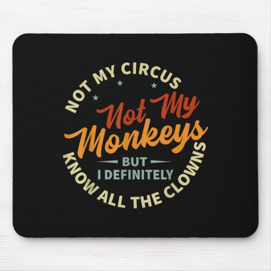 Funny Sarcastic Irony Quotes And Weird Fun Sayings マウスパッド (正面)