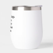 Funny Sarcastic Minimalistic Women Getting Older (左面)