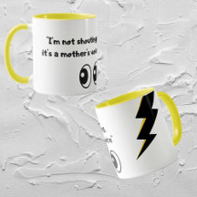 Funny Sarcastic Mom Voice Mug