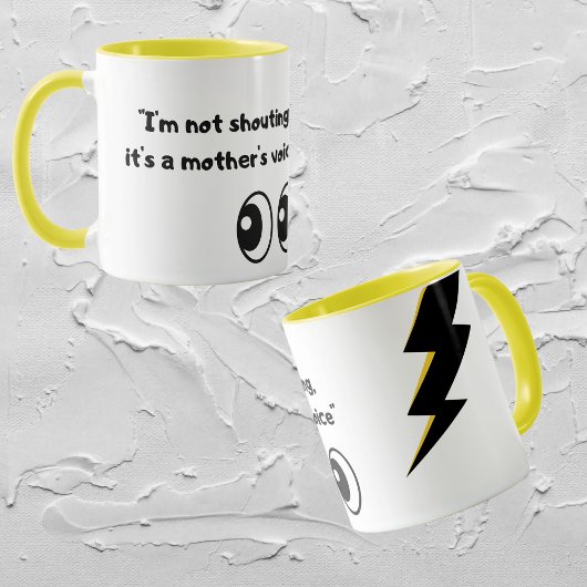 Funny Sarcastic Mom Voice Mug マグカップ