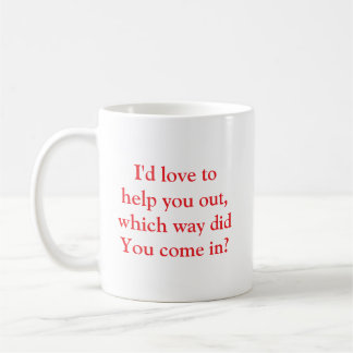 Funny Sarcastic Office Mug コーヒーマグカップ