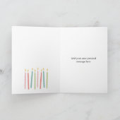 Funny & Sarcastic Old Age Humor Happy Birthday カード (内部)