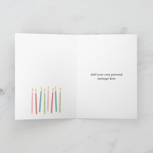 Funny & Sarcastic Old Age Humor Happy Birthday カード (内部)