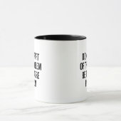 Funny Sarcastic Problem Quote Coffee マグカップ (中央)