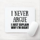 Funny Sarcastic Quotes Adult Humor Sarcasm マウスパッド (マウス)