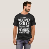 Funny Sarcastic Saying Humor Introvert Workplace A Tシャツ (正面フル)