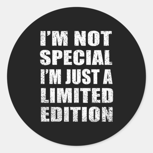 Funny Sarcastic Sayings Adult Humor Introvert  ラウンドシール (正面)