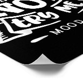 Funny Sarcastic Thou Shall Not Try Me Women Gift  ポスター (角)