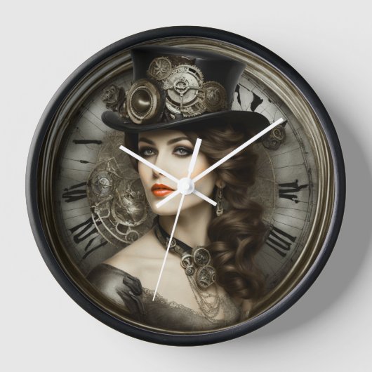 Funny Sarcastic Wall Clock  壁時計 (正面)