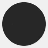 Funny Sarcastic What Day Is It Relatable Minimalis ラウンドシール (正面)