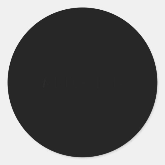 Funny Sarcastic What Day Is It Relatable Minimalis ラウンドシール (正面)