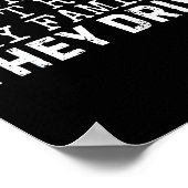 Funny Saying Alcoholics Don't Run In My Family The ポスター (角)