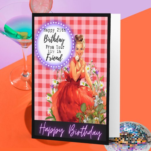 Funny Saying Birthday Card Woman Best Friend Sassy カード